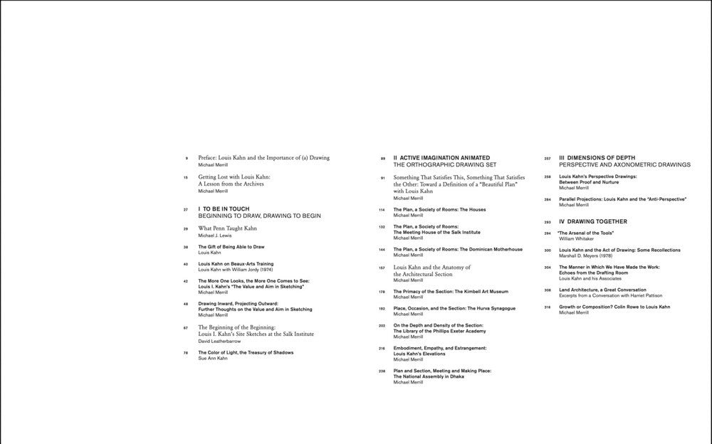 Louis Kahn: The Importance of a Drawing