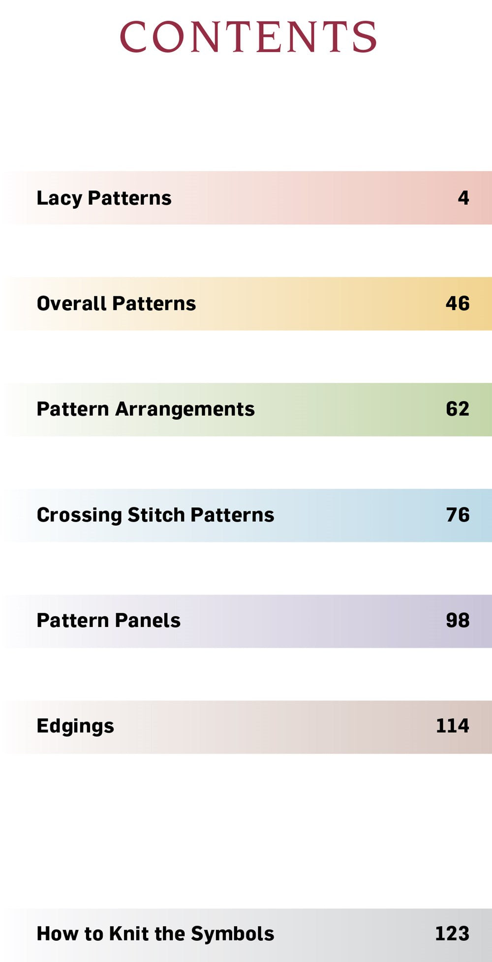 250 Japanese Knitting Stitches