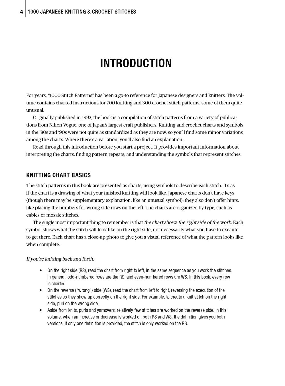 1000 Japanese Knitting & Crochet Stitches