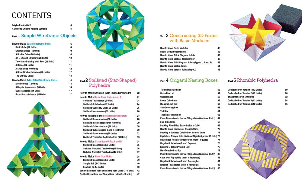 The Complete Book of Origami Polyhedra
