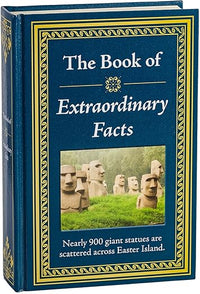 The Book of Extraordinary Facts: Big Book of Pop Culture, History, Crime & Weird Trivia | Hardcover Gift for Trivia Buffs, Curious Minds, Adults, Dad & Knowledge Seekers