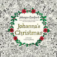 Johanna's Christmas: A Festive Coloring Book for Adults