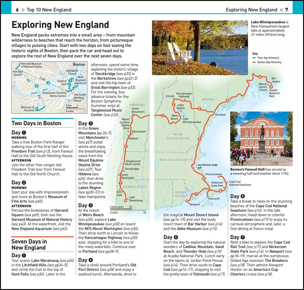 DK Top 10 New England