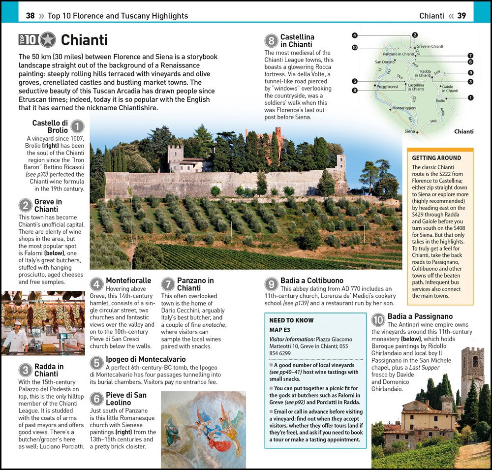 DK Eyewitness Top 10 Florence and Tuscany