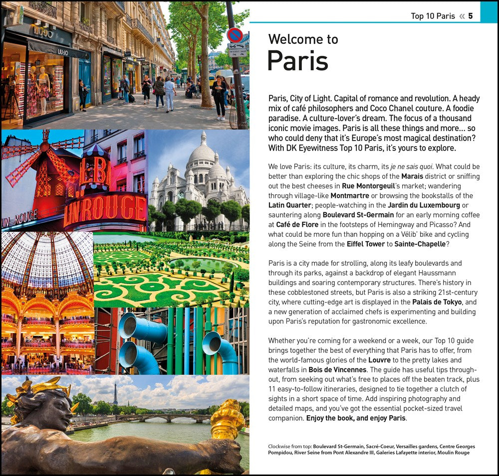 DK Eyewitness Top 10 Paris