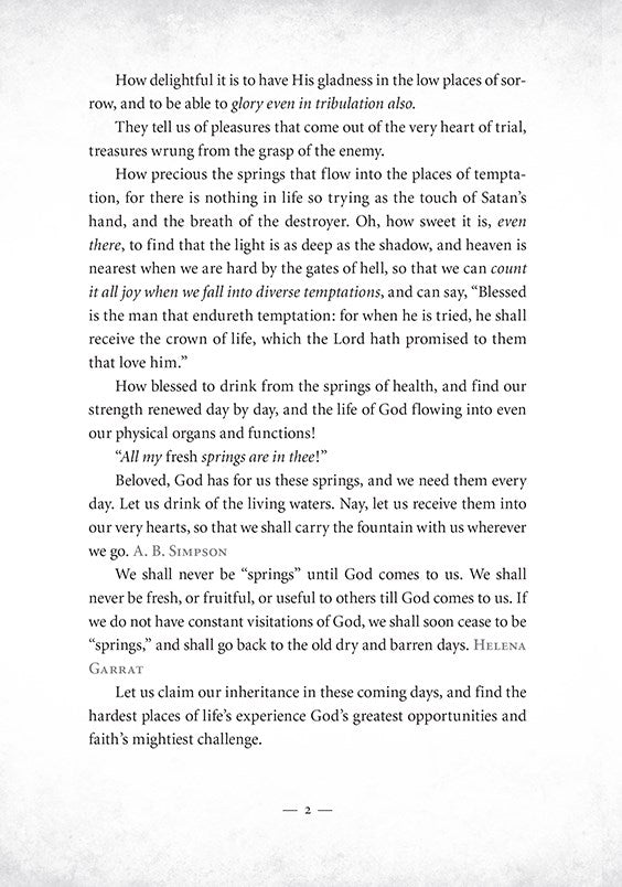 Springs in the Valley