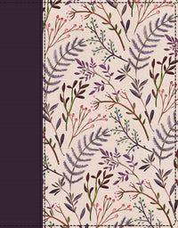 NIV, Journal the Word Bible (Perfect for Note-Taking), Cloth over Board, Pink Floral, Red Letter, Comfort Print