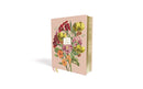 NIV, Artisan Collection Bible, Leathersoft, Blush Floral, Red Letter, Comfort Print