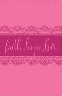 NIV, Bible for Teen Girls, Leathersoft, Pink, Printed Page Edges