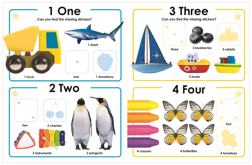 Sticker Early Learning: Numbers