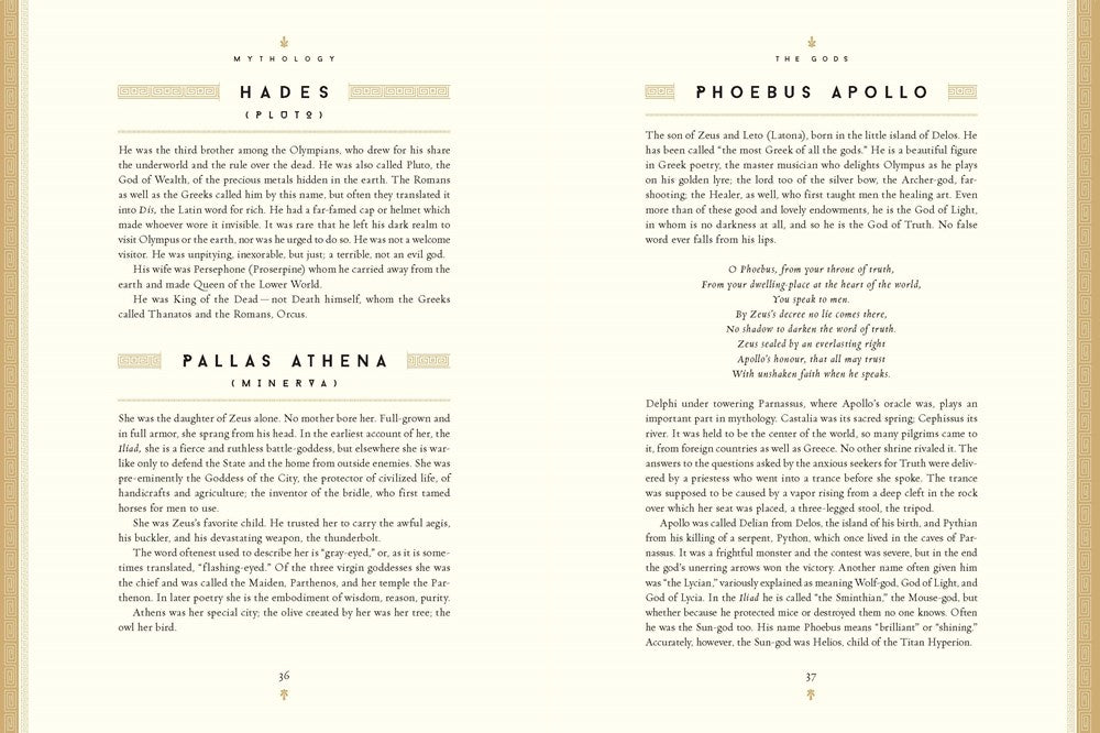 Mythology (75th Anniversary Illustrated Edition)