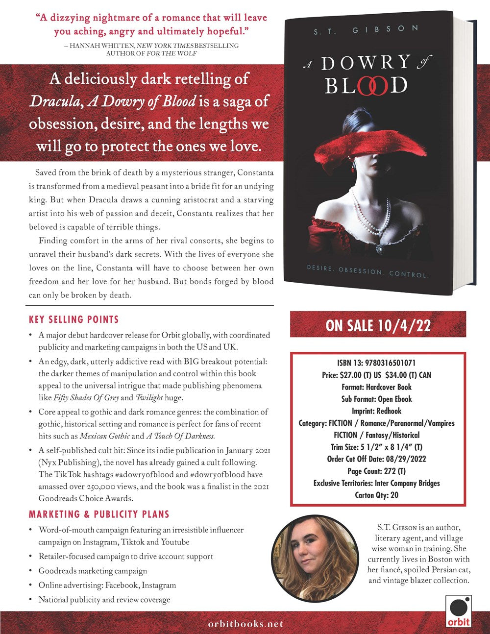 A Dowry of Blood