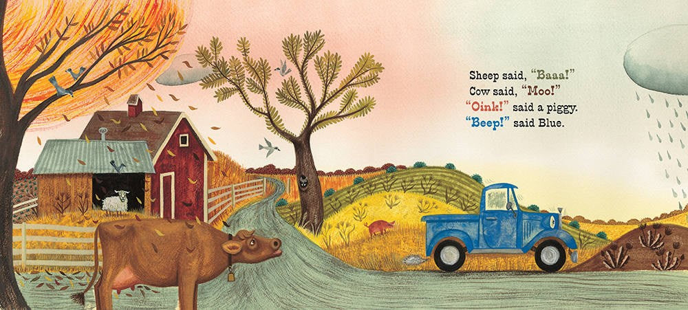 Little Blue Truck Padded Board Book