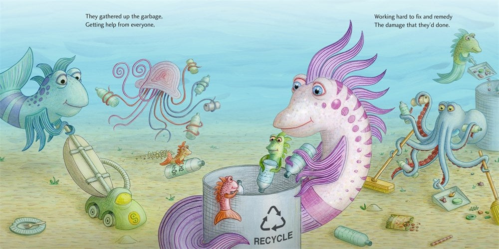 The Pout-Pout Fish Cleans Up the Ocean