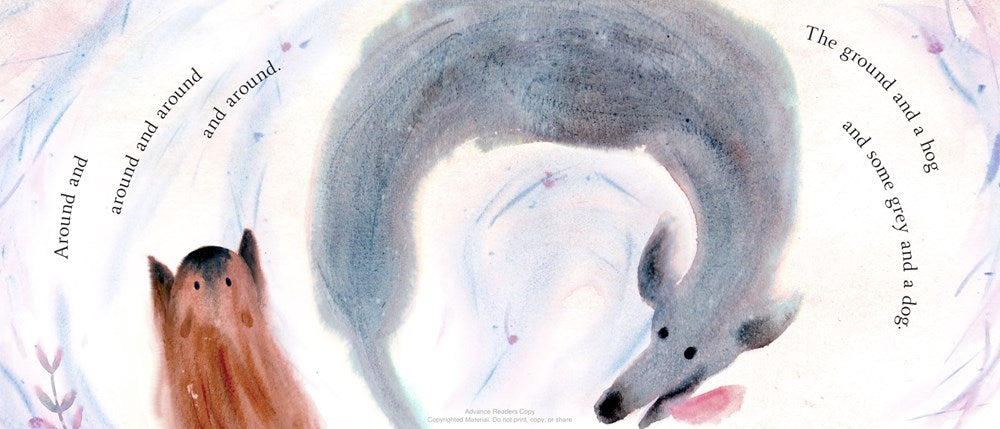 A Greyhound, a Groundhog