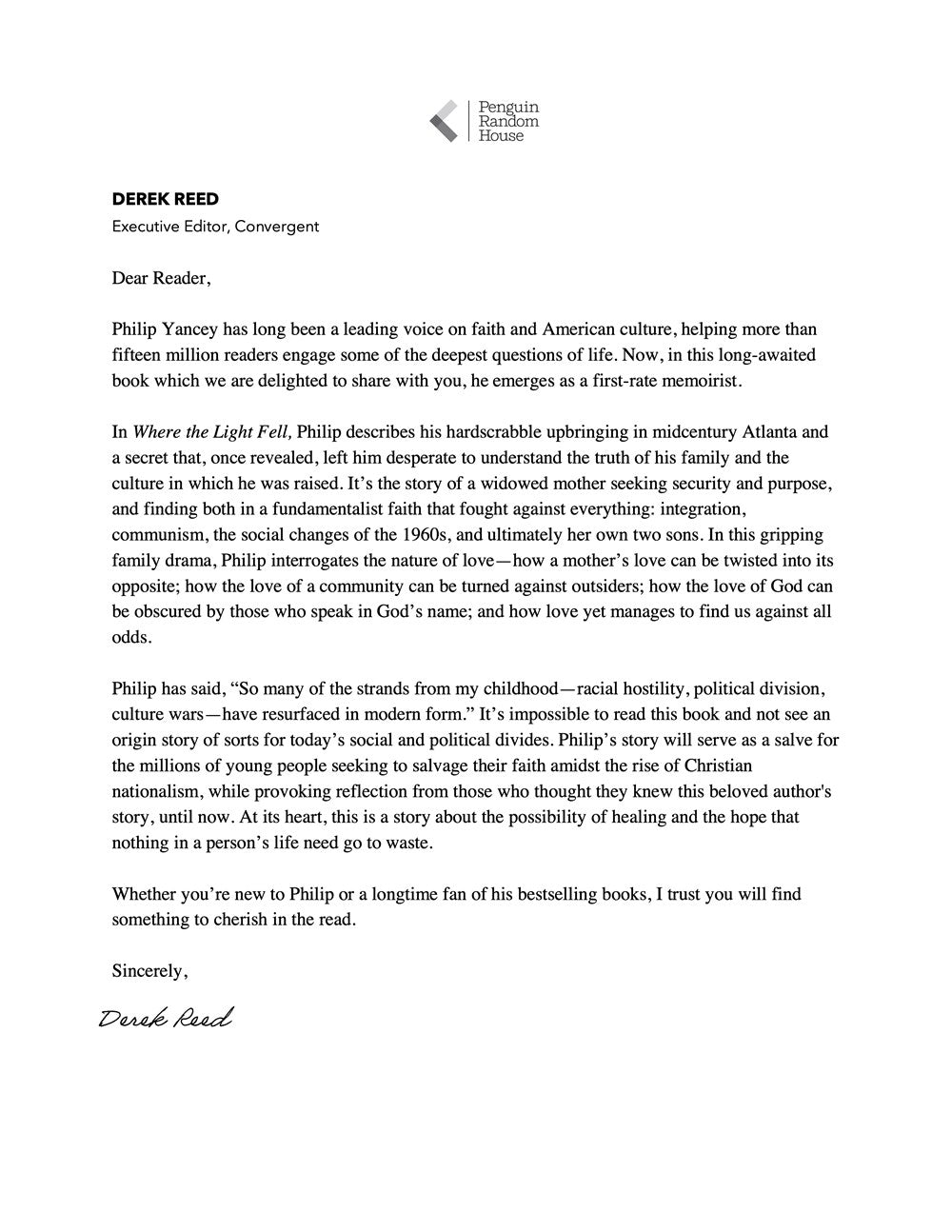 Where the Light Fell