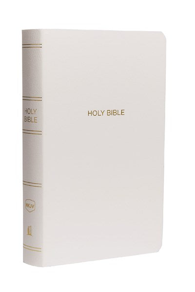 NKJV, Gift and Award Bible, Leather-Look, White, Red Letter, Comfort Print: Holy Bible, New King James Version