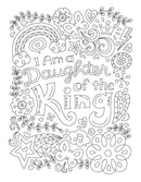 The Power of a Praying Girl Coloring Book