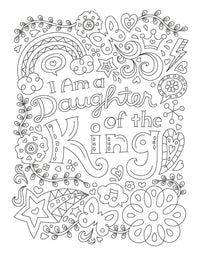 The Power of a Praying Girl Coloring Book