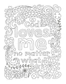 The Power of a Praying Girl Coloring Book