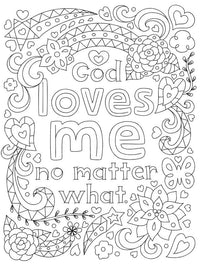 The Power of a Praying Girl Coloring Book