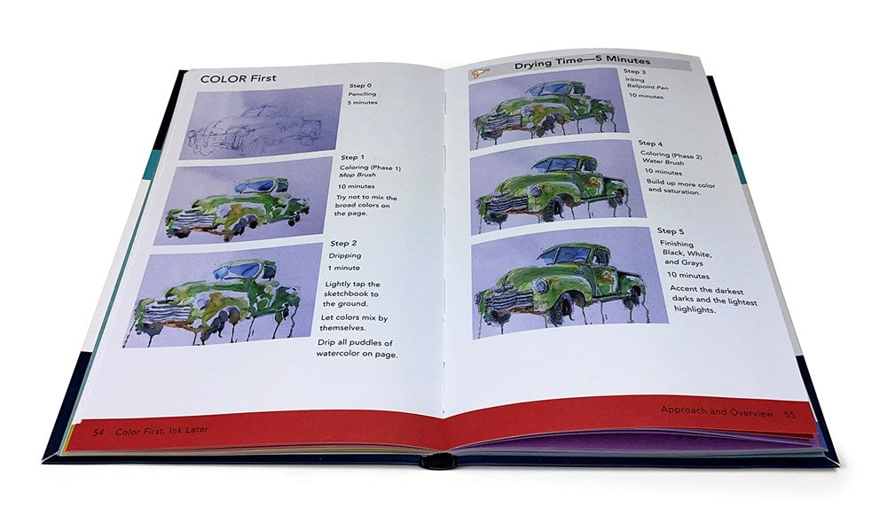 The Urban Sketching Handbook Color First, Ink Later