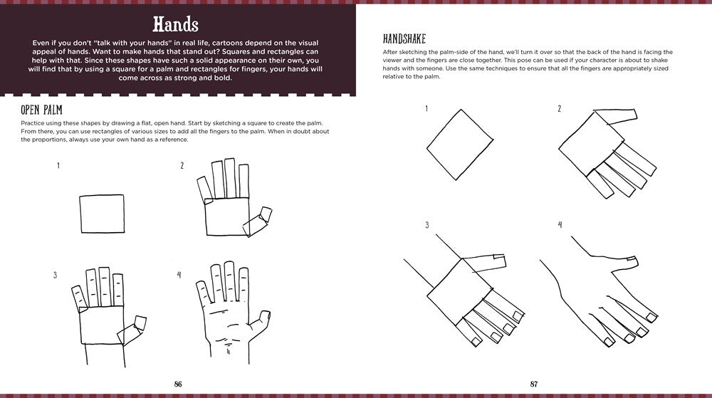 Cartooning Made Easy: Circle, Triangle, Square