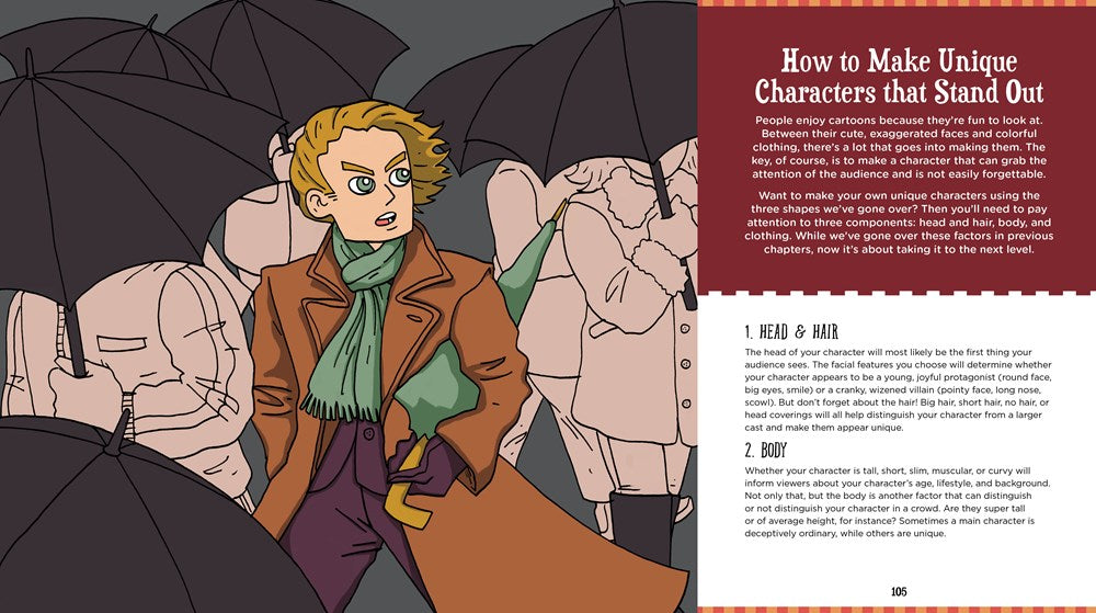 Cartooning Made Easy: Circle, Triangle, Square