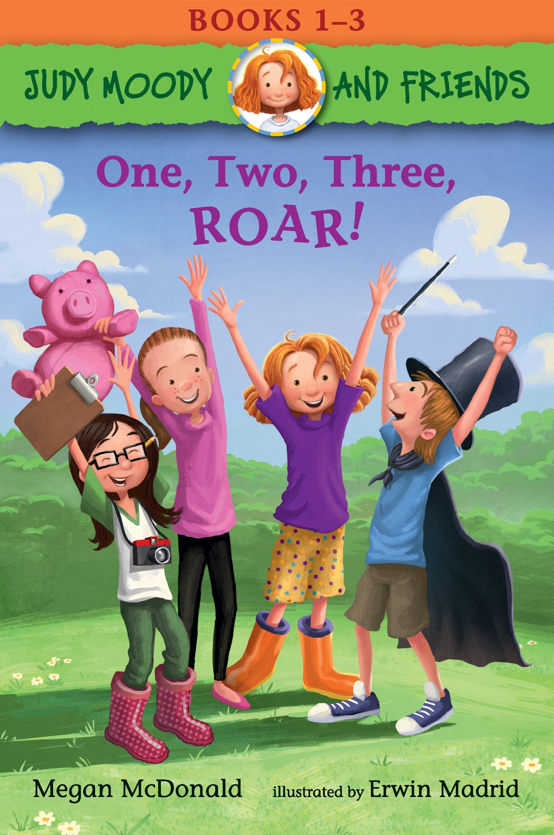 Judy Moody and Friends: One, Two, Three, ROAR! : Books 1-3