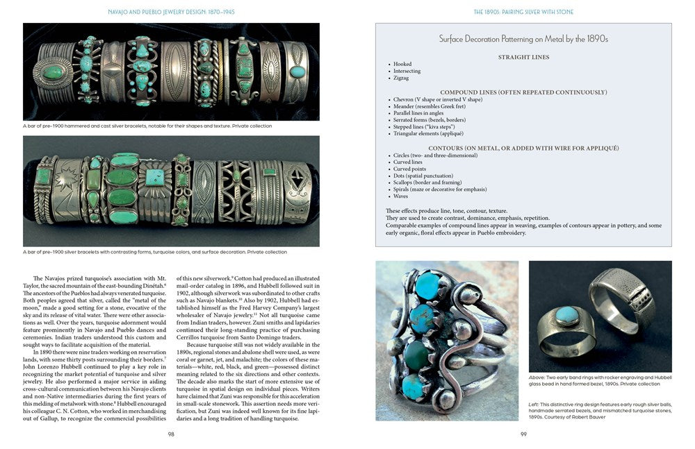 Navajo and Pueblo Jewelry Design