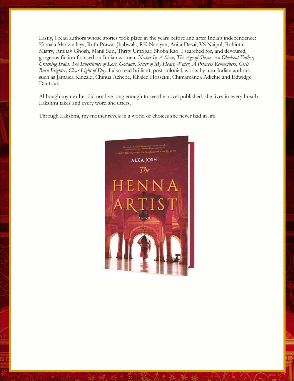 The Henna Artist