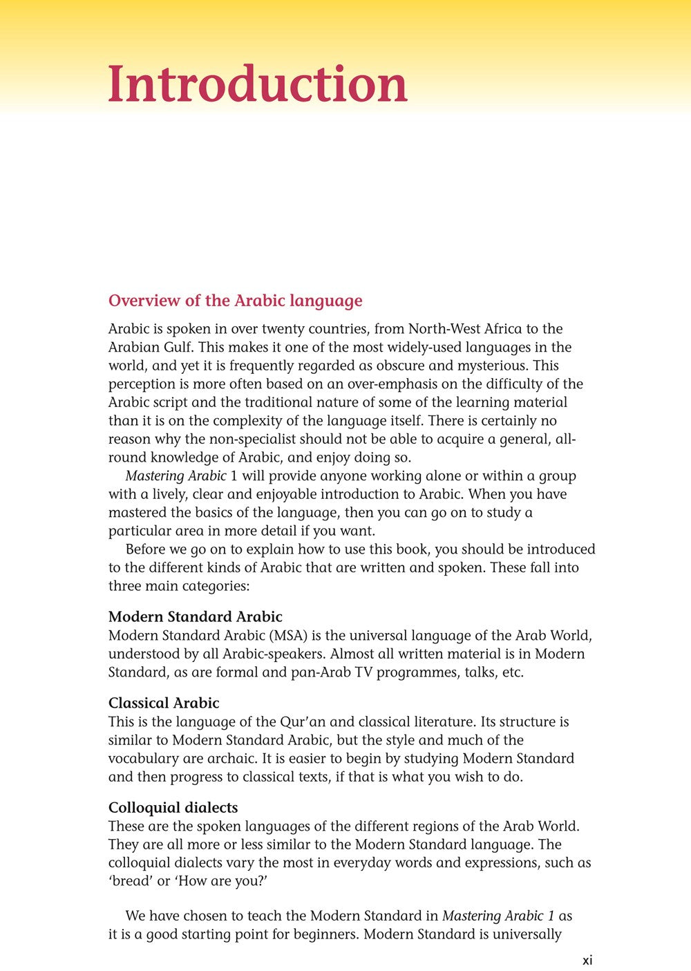 Mastering Arabic 1 with Online Audio