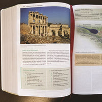 NKJV Study Bible, Hardcover, Burgundy, Full-Color, Comfort Print