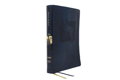 NET Bible, Thinline Art Edition, Large Print, Leathersoft, Blue, Comfort Print: Holy Bible (Large type / large print)