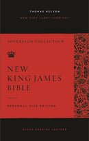 NKJV, Personal Size Reference Bible, Sovereign Collection, Leathersoft, Brown, Red Letter, Comfort Print