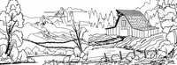 The Official Bob Ross Coloring Book