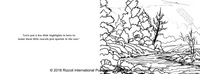The Official Bob Ross Coloring Book
