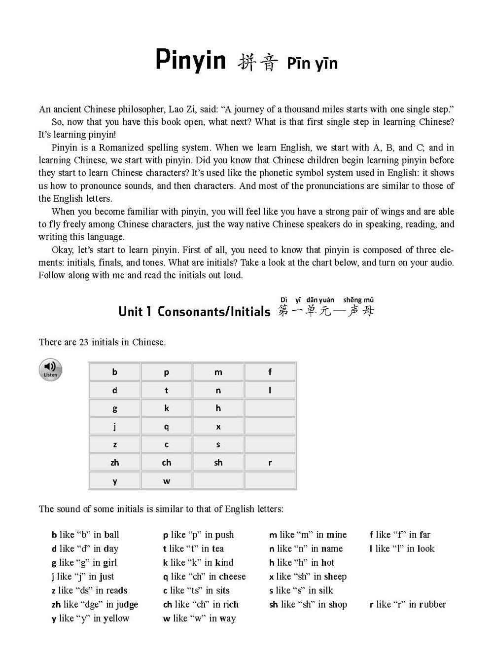 Chinese for Beginners