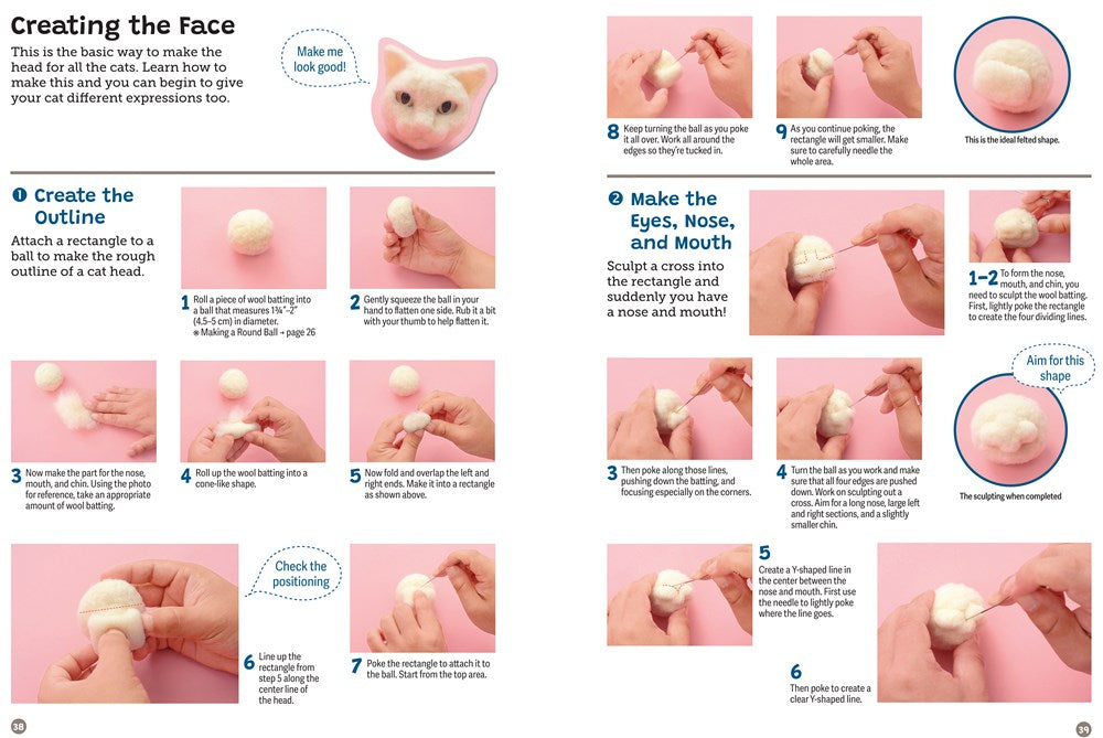 Fantastic Felted Cats