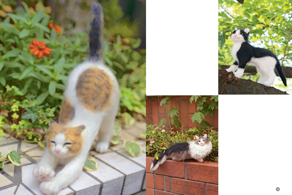 Fantastic Felted Cats