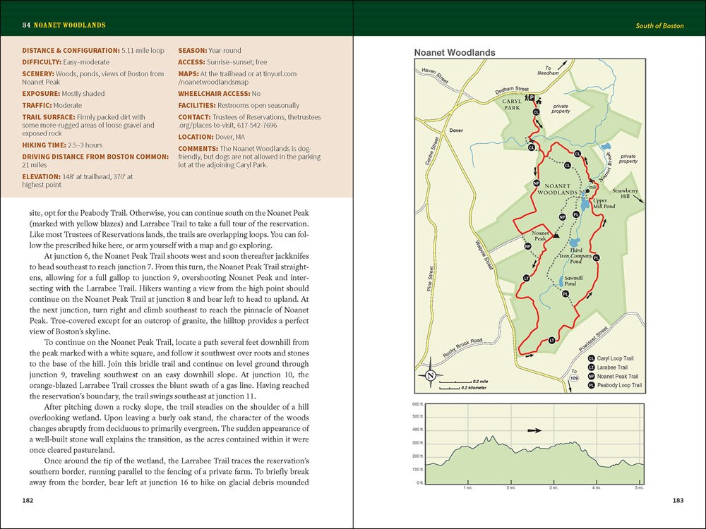 60 Hikes Within 60 Miles: Boston