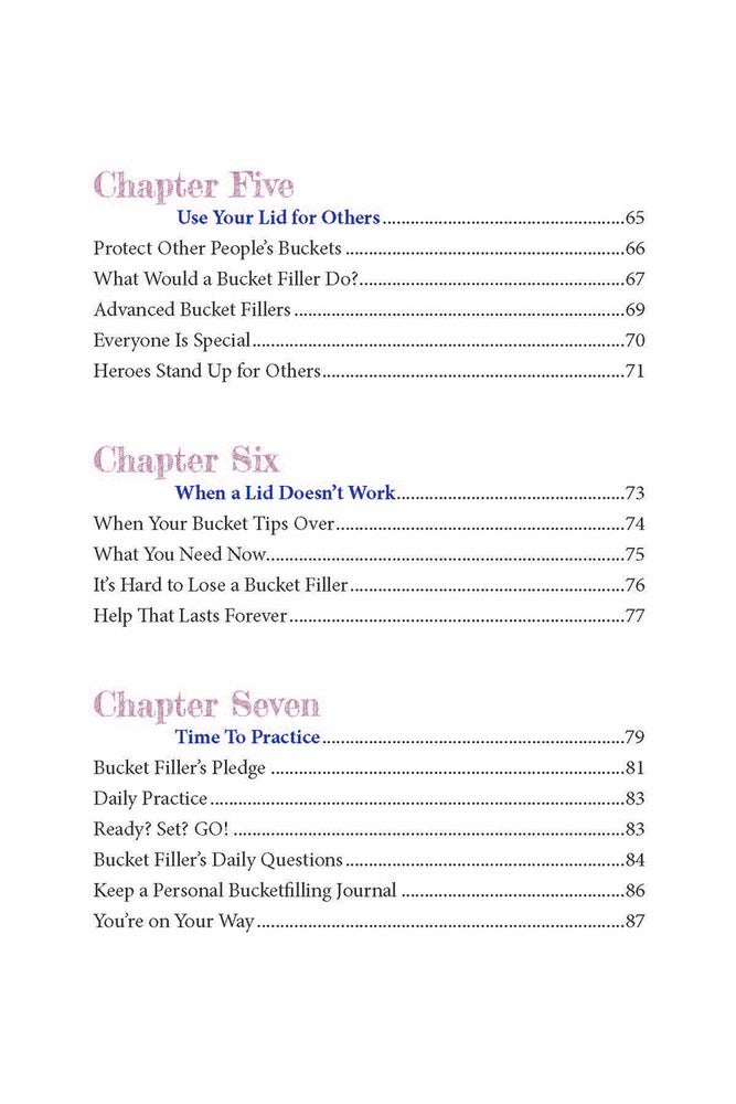 Growing Up with a Bucket Full of Happiness