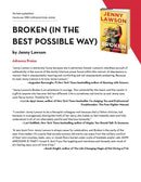 Broken (in the best possible way)