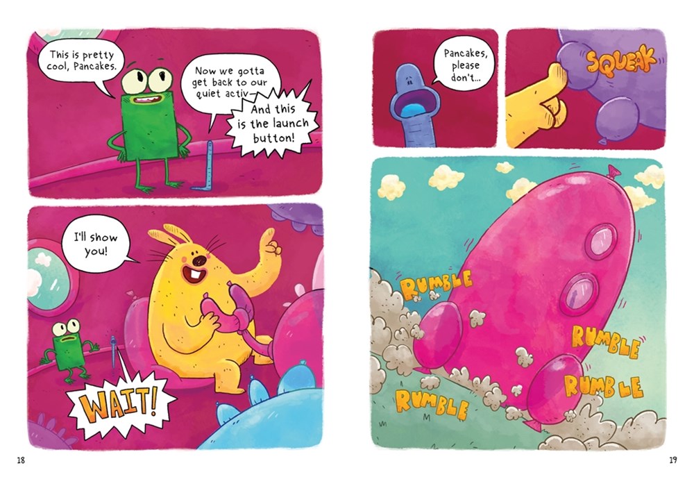 Blue, Barry & Pancakes: Escape from Balloonia