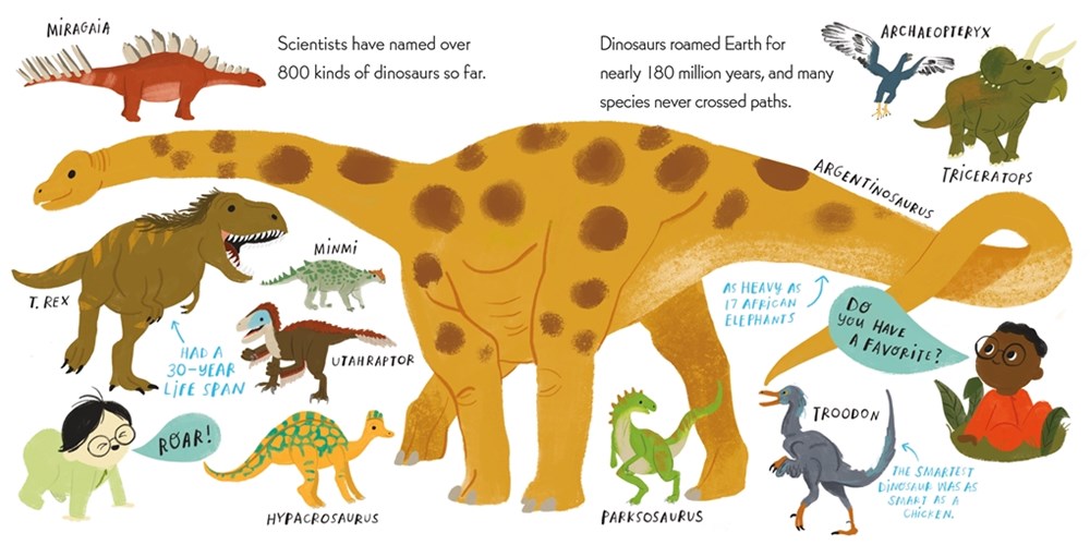 Nerdy Babies: Dinosaurs