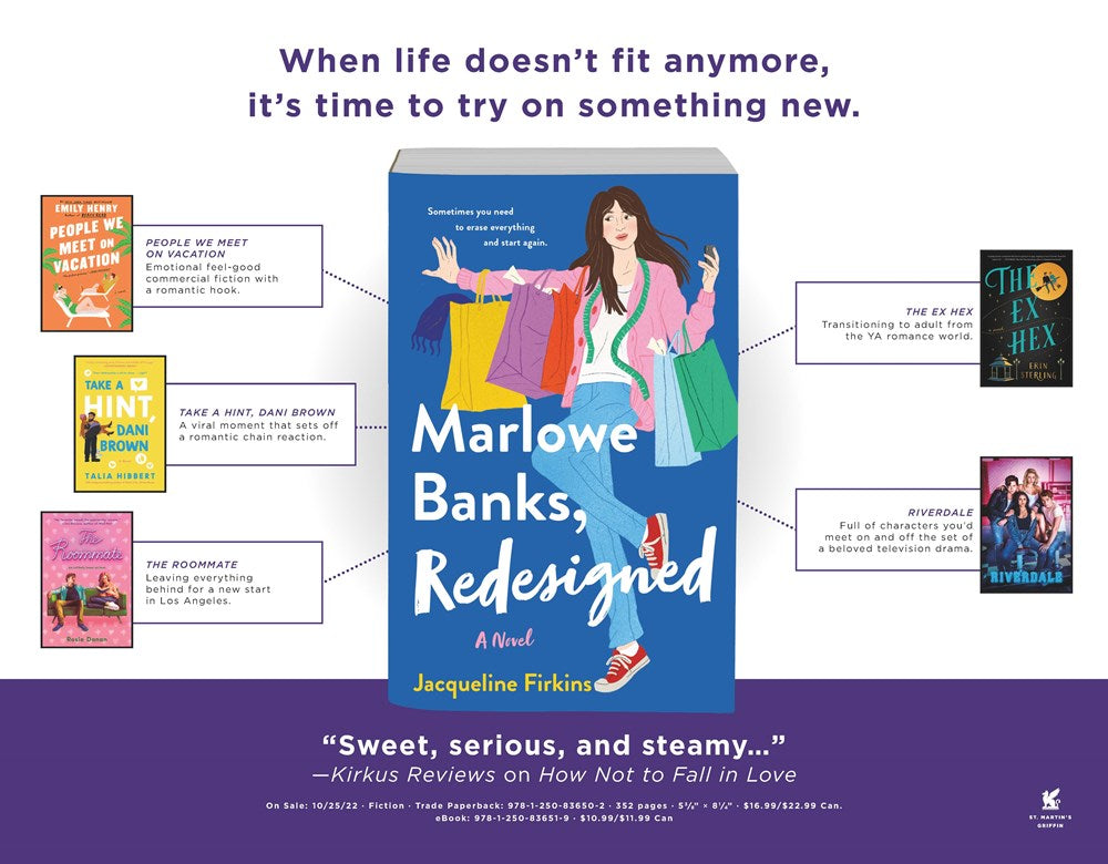 Marlowe Banks, Redesigned