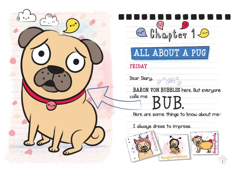 Pug's Snow Day: A Branches Book (Diary of a Pug #2)