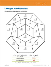 Scholastic Success with Math Grade 4 Workbook