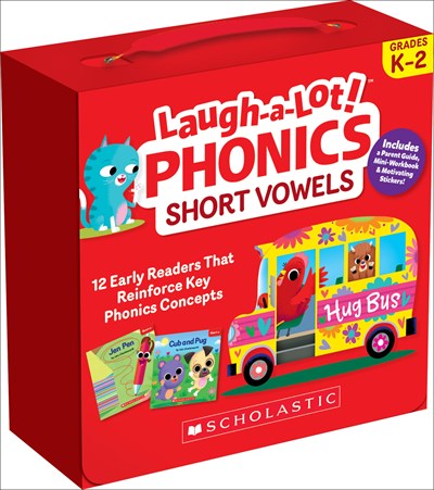 Laugh-A-Lot Phonics: Short Vowels (Parent Pack) : 12 Engaging Books That Teach Key Decoding Skills to Help New Readers Soar