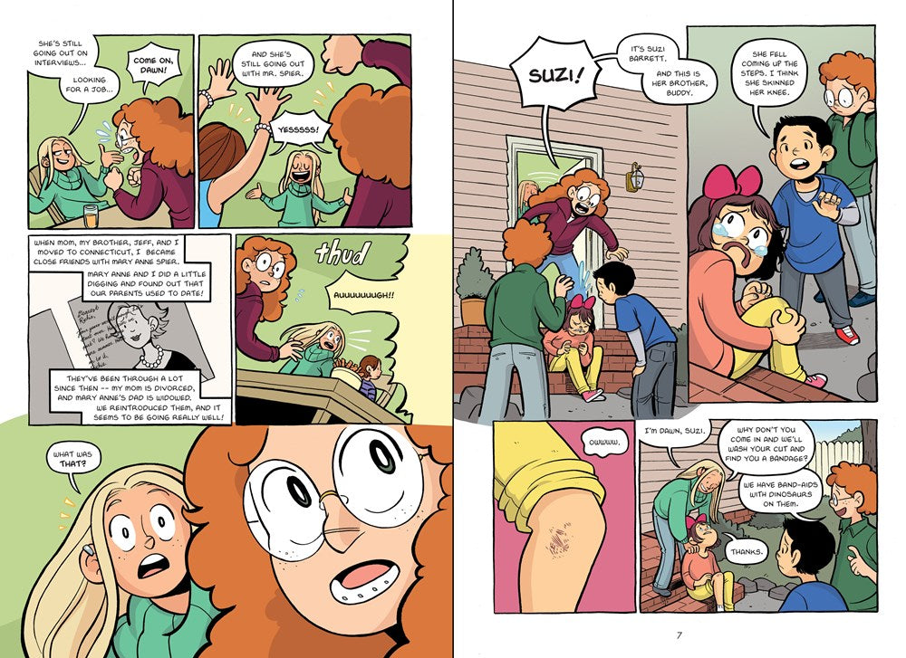 Dawn and the Impossible Three: A Graphic Novel (The Baby-Sitters Club #5)